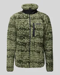 Columbia Sportswear Company Sweatjacke mit Stehkragen Modell 'Winter Pass Gruen