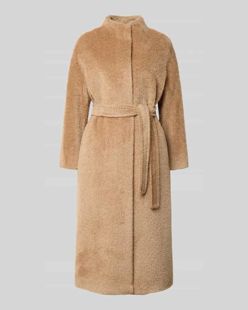 Max Mara Wollmantel aus Alpaka-Mix Modell 'FERITO Camel