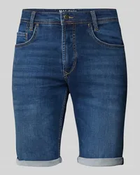 MAC Jeans Bermuda im 5-Pocket-Design Marine