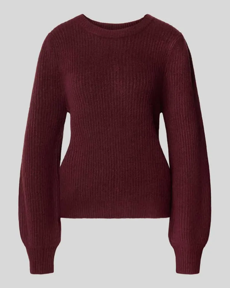 mbyM Strickpullover mit Rundhalsausschnitt Modell 'Farrell Lavender