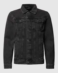 Jack & Jones Jeansjacke mit Brustpattentaschen Modell 'JEAN Black