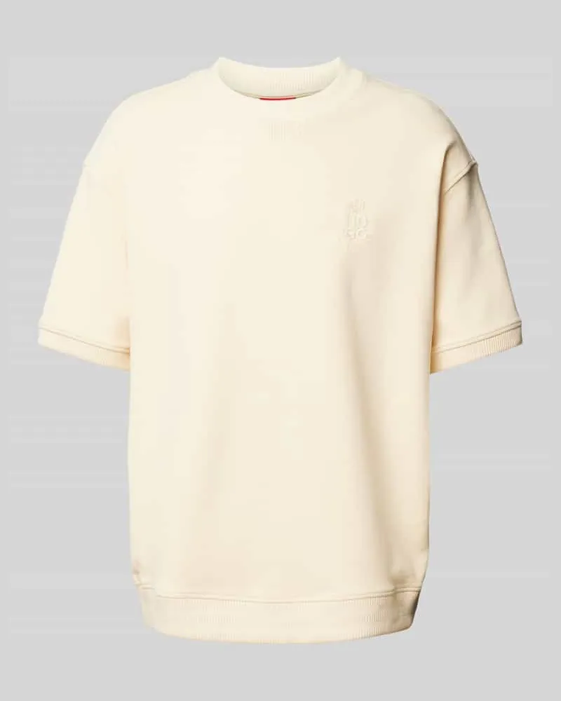 HUGO BOSS T-Shirt mit Rundhalsausschnitt Modell 'Dectaros Beige