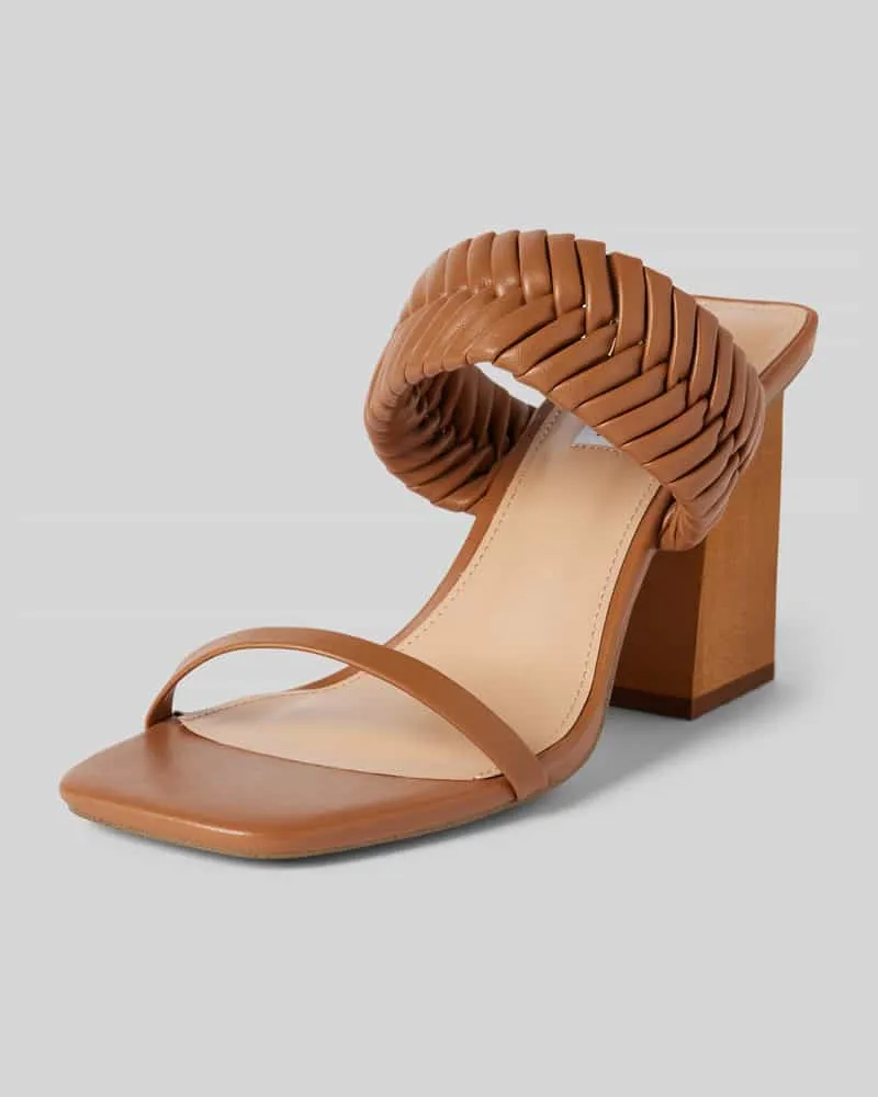 Steve Madden Sandalette mit Blockabsatz Modell 'RAVER Camel