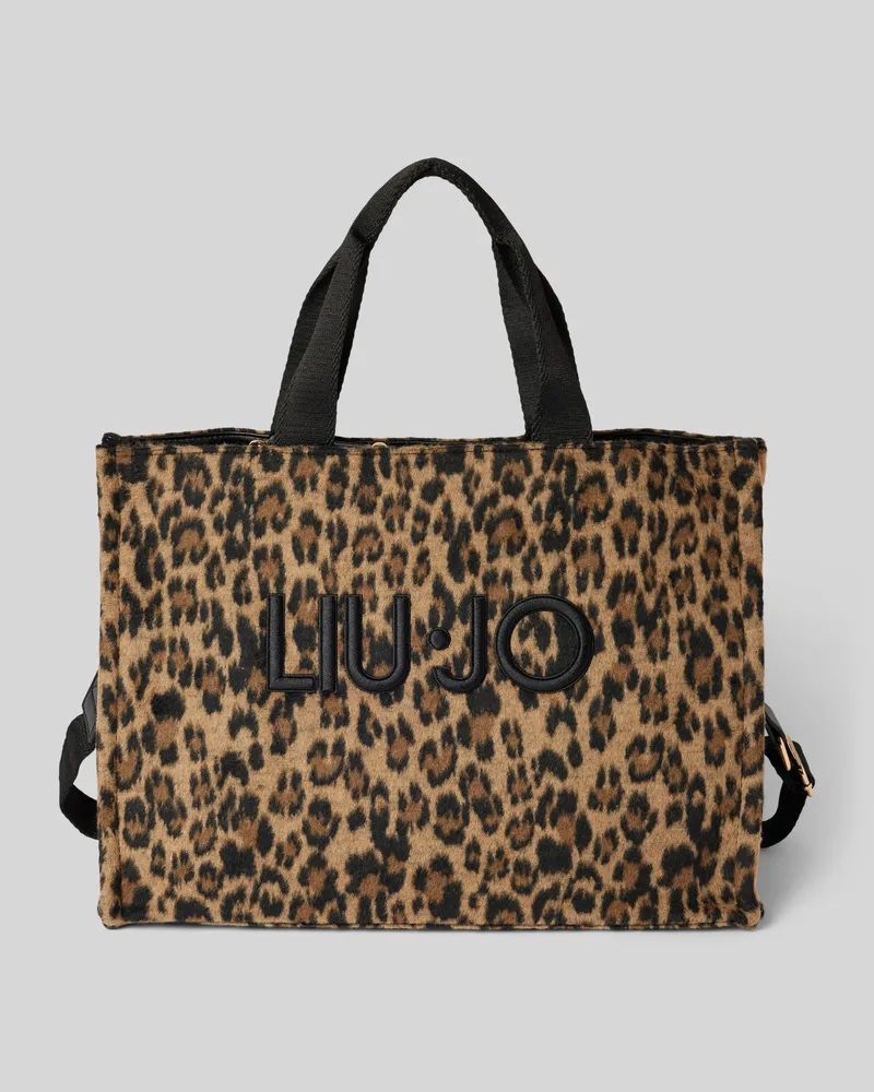 Liu Jo Tote Bag mit Label-Detail Camel