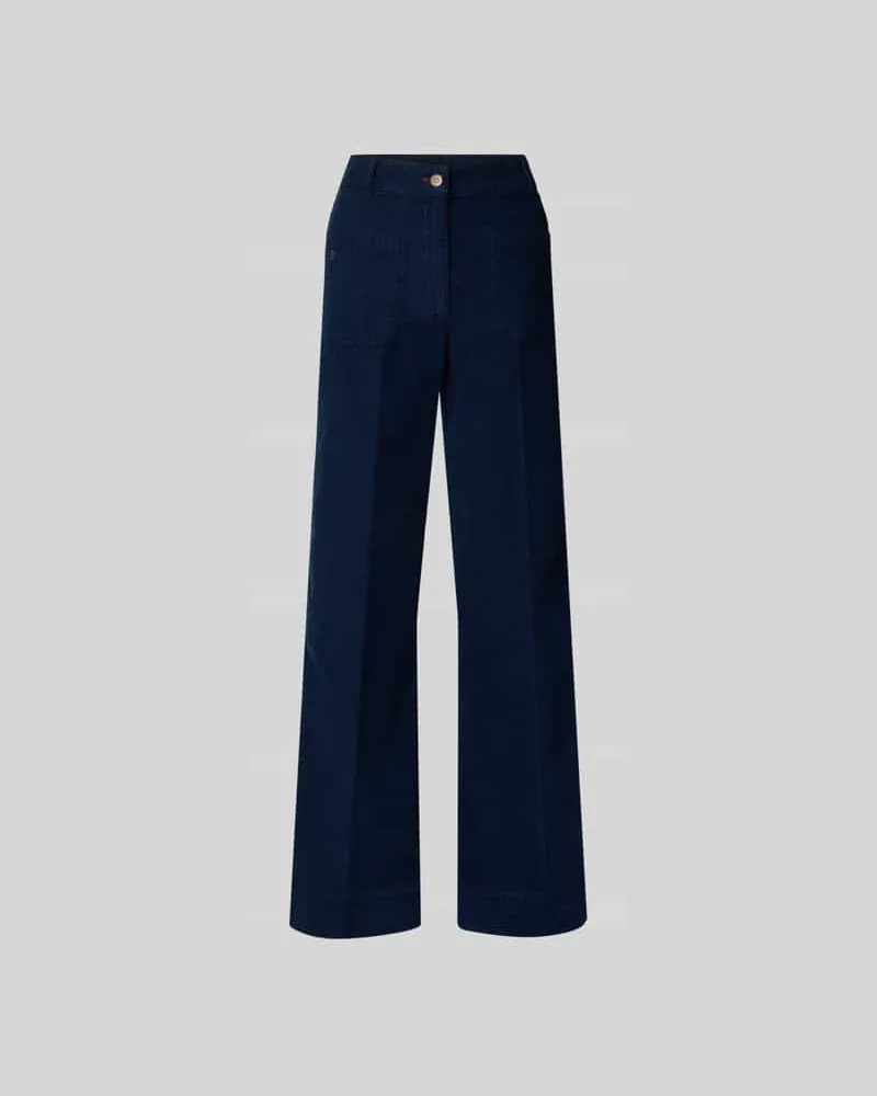 Victoria Beckham Jeans mit Eingrifftaschen Jeansblau