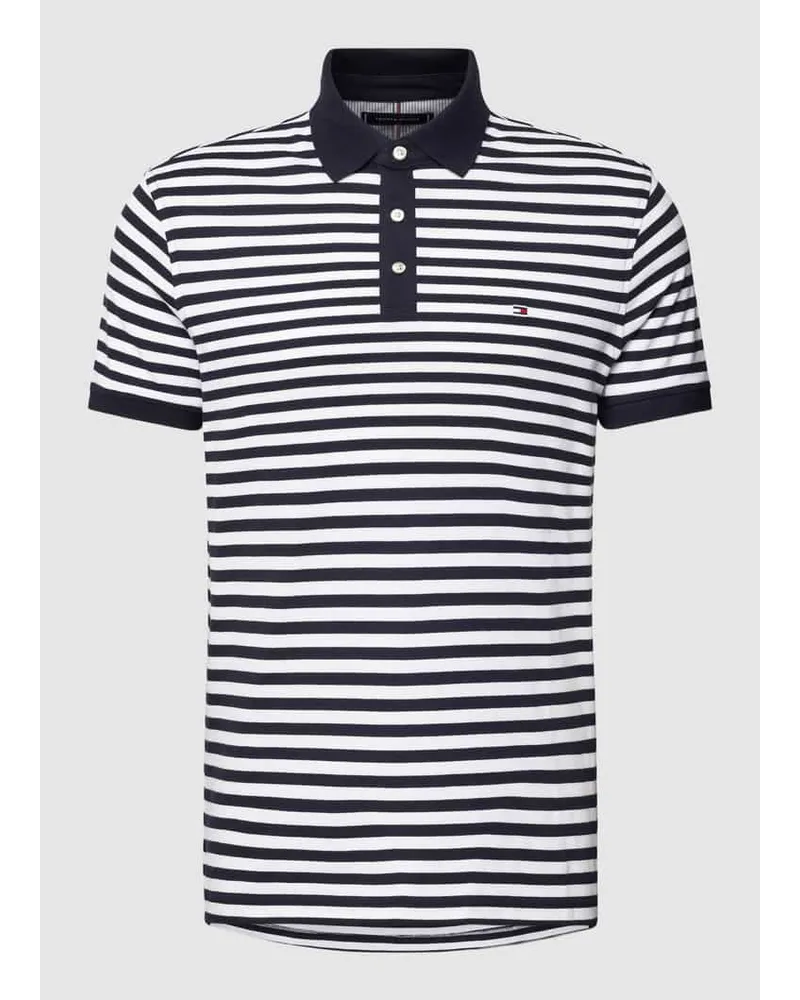 Tommy Hilfiger Slim Fit Poloshirt Modell '1985 Marine