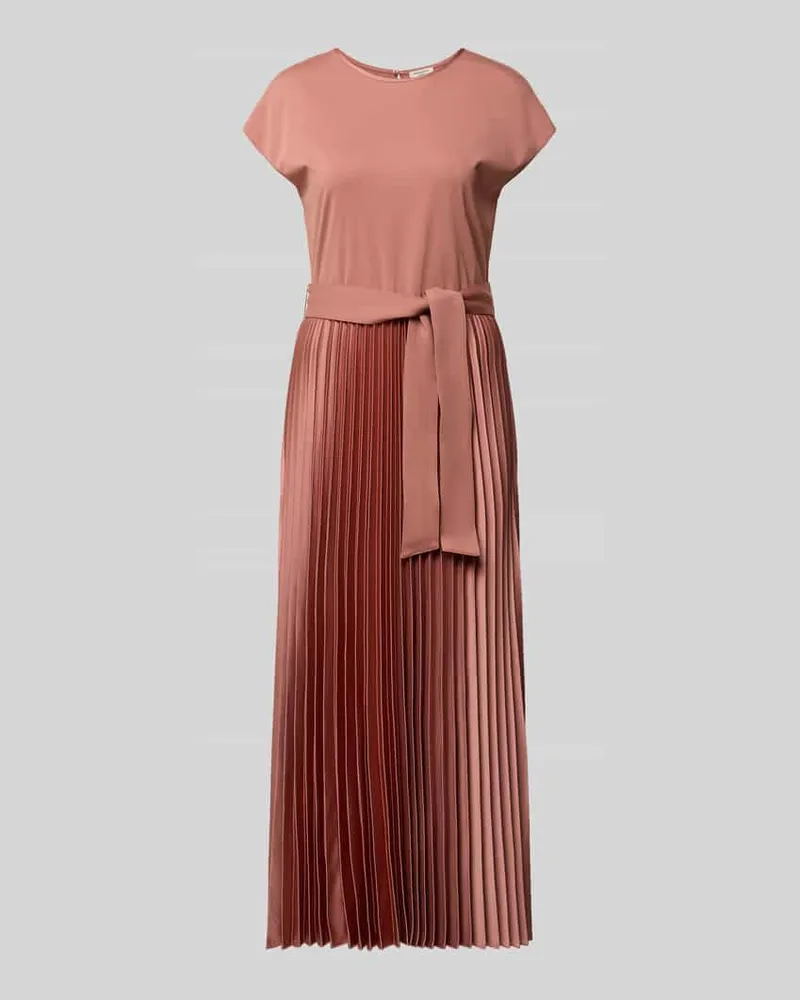 Max Mara Regular Fit Freizeitkleid mit Plissee-Rock Modell 'GELA Terra