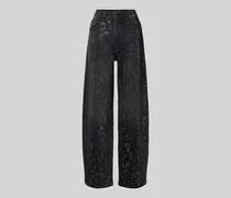 Ballon Jeans mit Ziersteinbesatz Modell 'Leosparkle