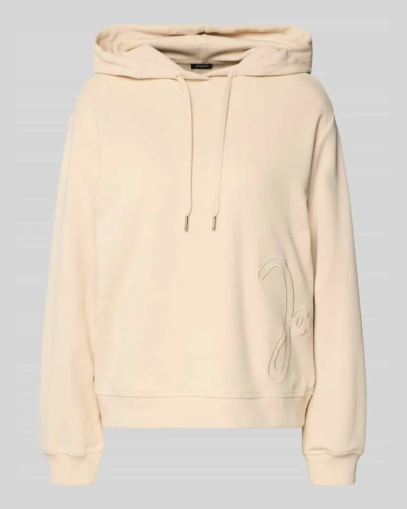 JOOP! Hoodie mit Label-Stitching Modell 'Tansu Beige