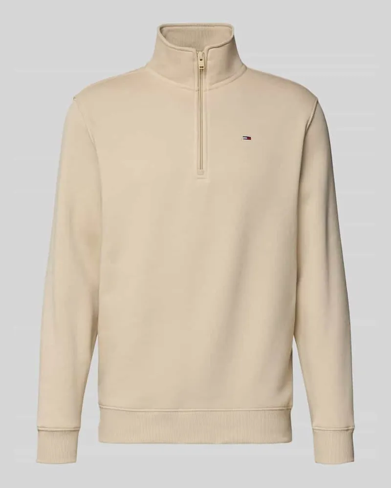 Tommy Hilfiger Loose Fit Sweatshirt aus Baumwoll-Mix Beige