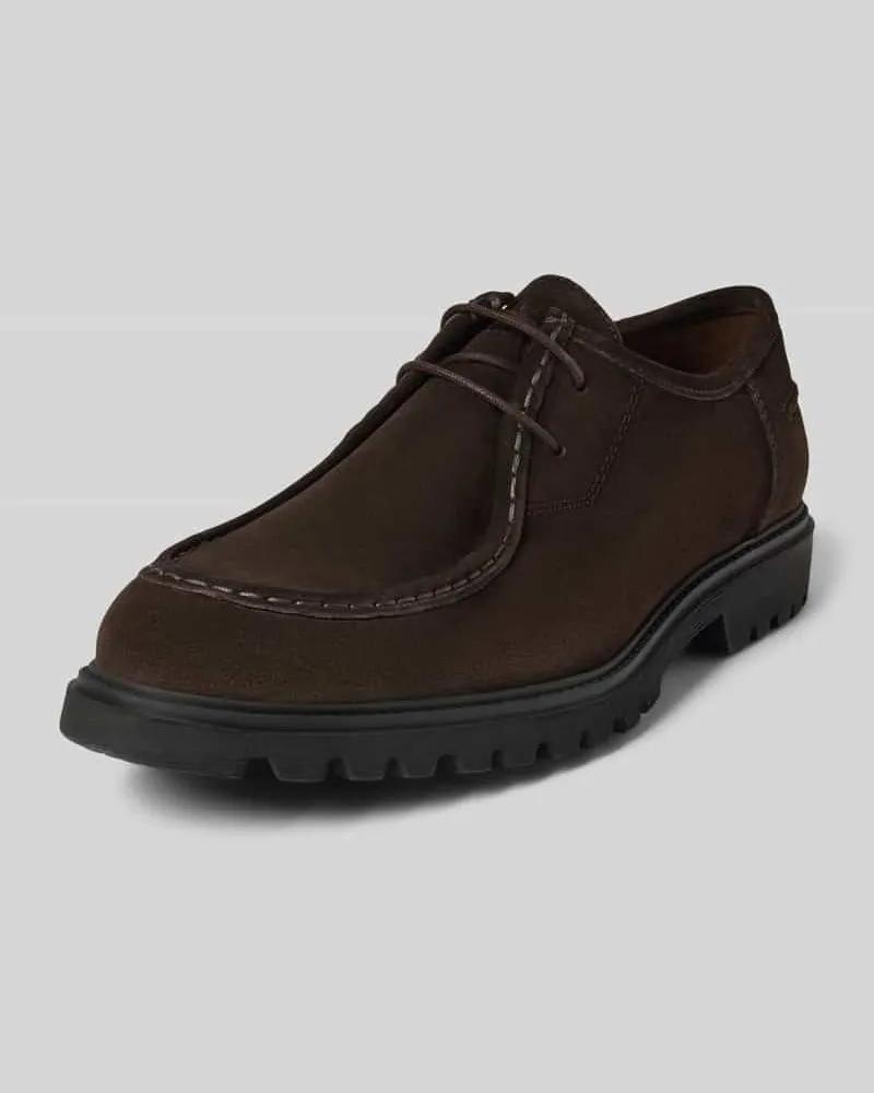 Lloyd Loafers aus echtem Leder Modell 'Select Dunkelbraun