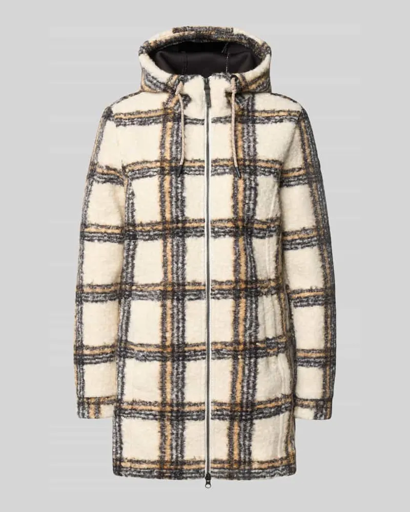 G.I.G.A. DX Mantel aus Teddyfell Offwhite