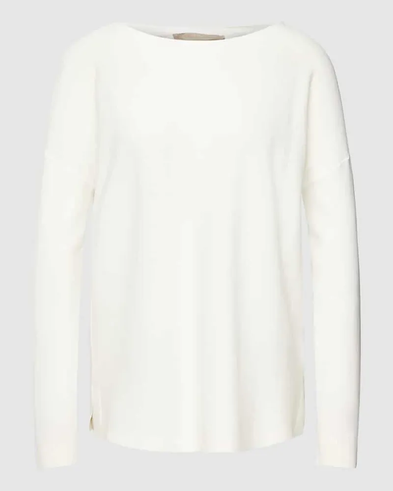 (THE MERCER) N.Y. Strickpullover mit U-Boot-Ausschnitt Offwhite