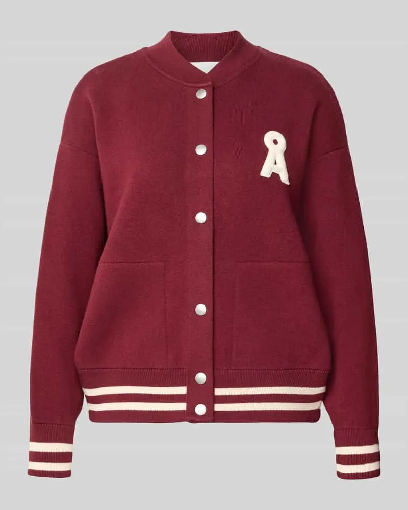 Armedangels Oversized Bomberjacke aus Baumwoll-Mix Modell 'ICONIC Bordeaux