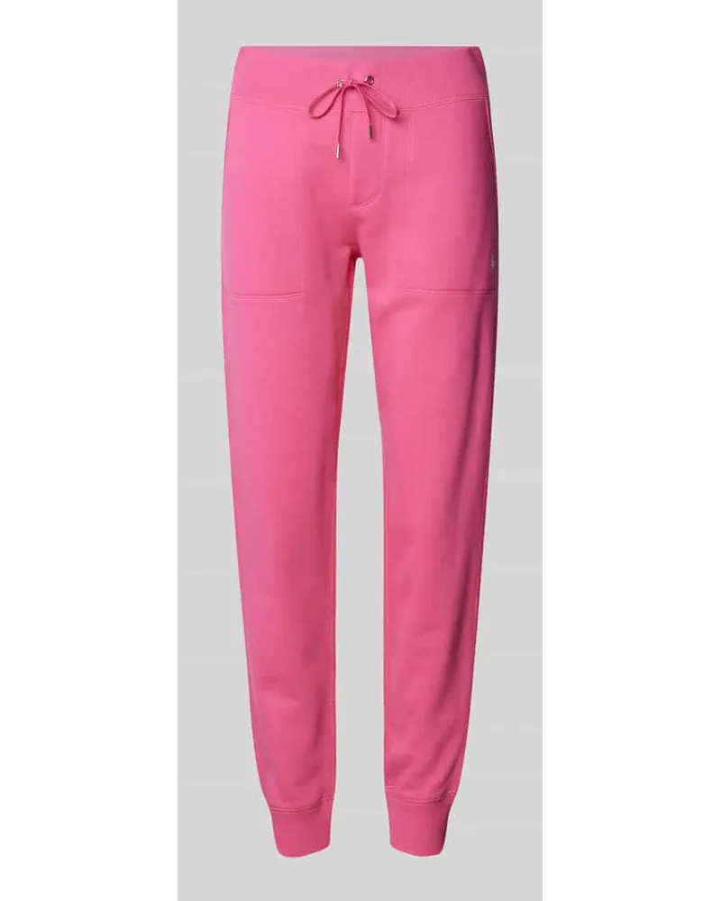 Ralph Lauren Sweatpants in unifarbenem Design Pink