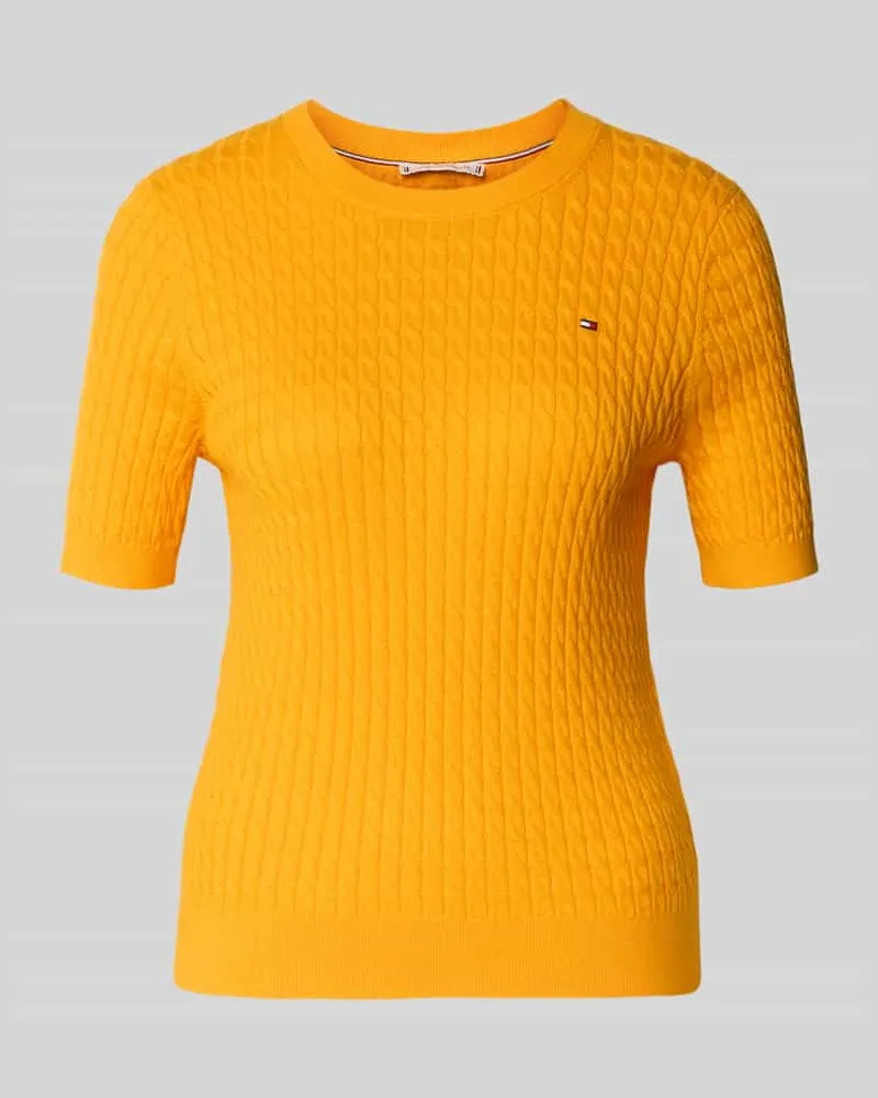 Tommy Hilfiger Slim Fit T-Shirt aus reiner Baumwolle Terra