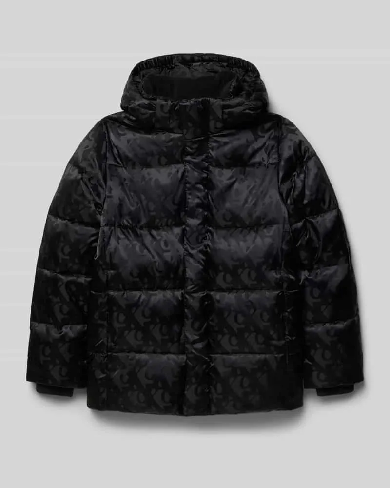 Calvin Klein Steppjacke mit Kapuze Black