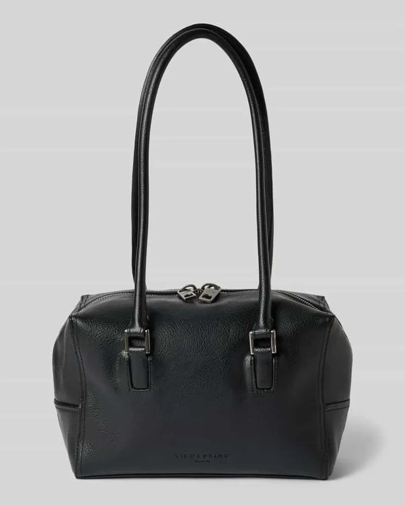 Liebeskind Satchel Bag mit Label-Prägung Modell 'KAYLA Black