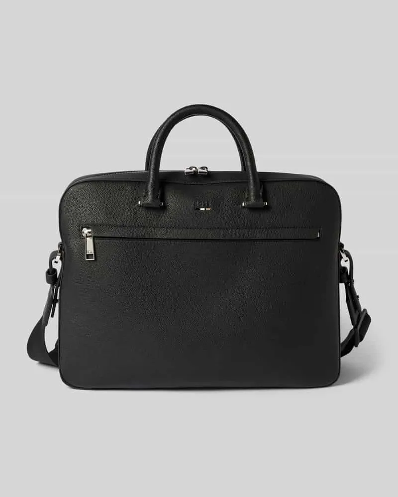 HUGO BOSS Laptoptasche mit Label-Detail Modell 'Ray Black