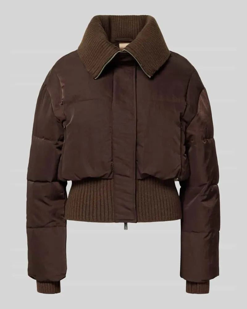Scotch&Soda Jacke mit Zweiwege-Reißverschluss Schoko