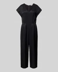 Marc O'Polo Jumpsuit mit gelegten Falten Black