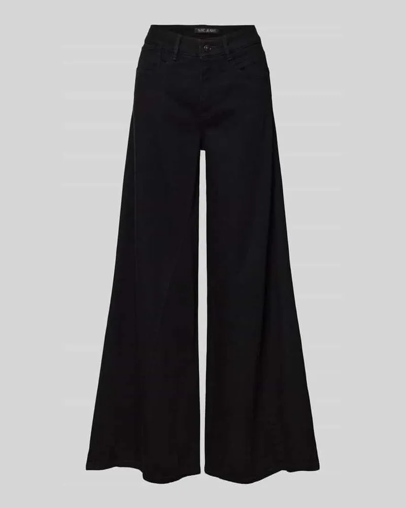MAC Jeans Wide Jeans mit weitem Bein Black