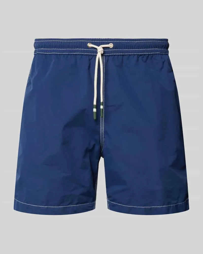 Hartford Badehose mit elastischem Bund Dunkelblau