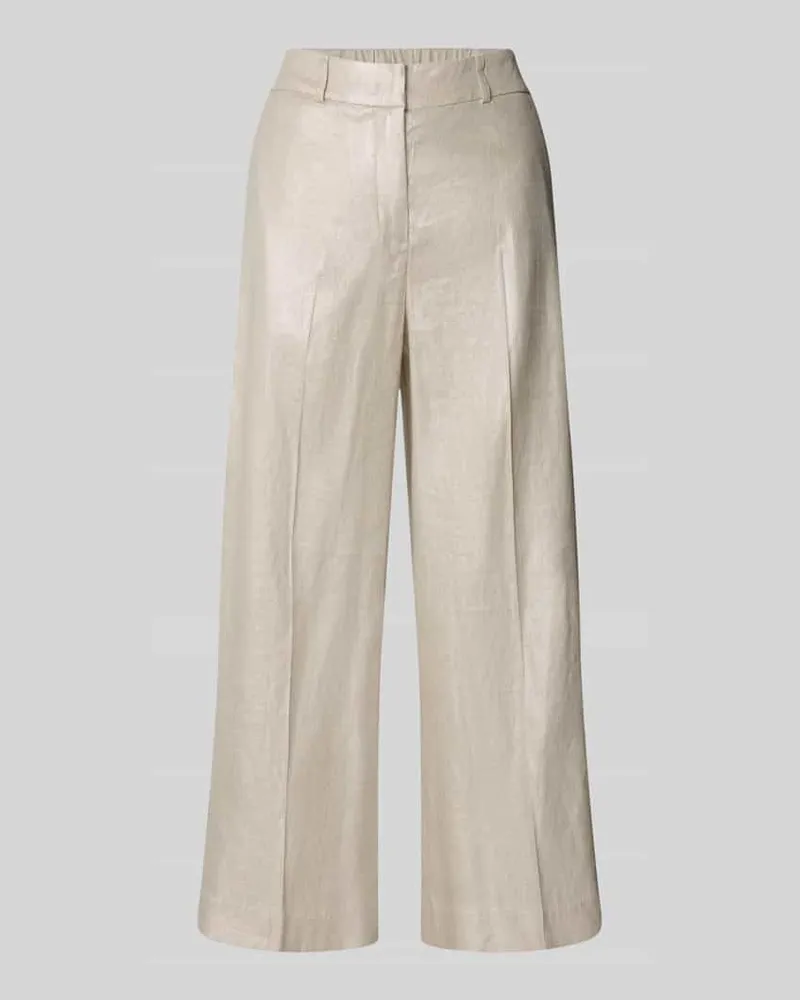 someday. Loose Fit Stoffhose Leinen-Viskose-Mix Modell 'Catsby Sand