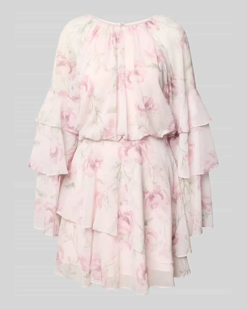 Ted Baker Minikleid mit Volantärmeln Modell 'MAHLIIA Rosa