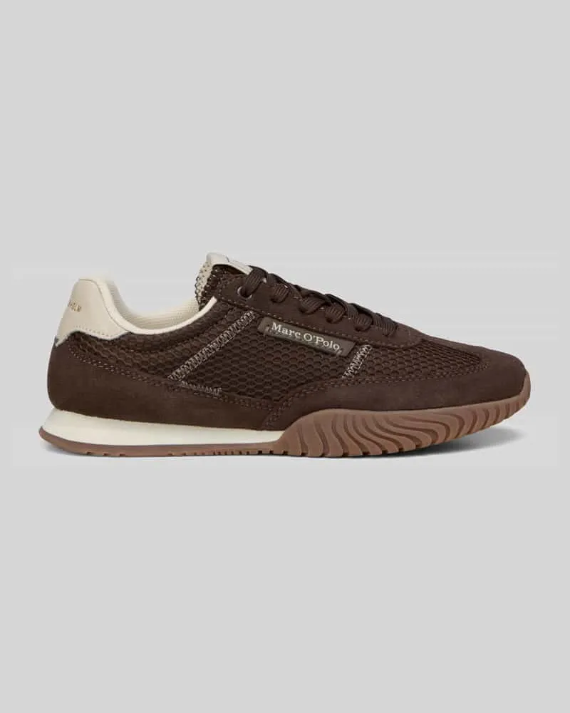 Marc O'Polo Low Top Sneaker Modell 'Gustafina Dunkelbraun