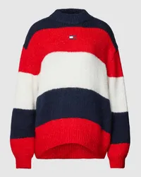 Tommy Hilfiger Strickpullover im Colour-Blocking-Design Marine