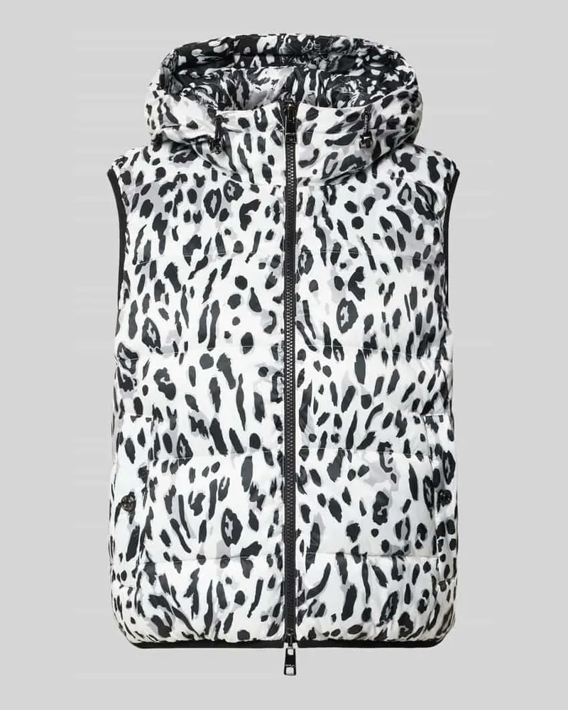 Marc Cain Regular Fit Weste mit Wendefunktion Weiss