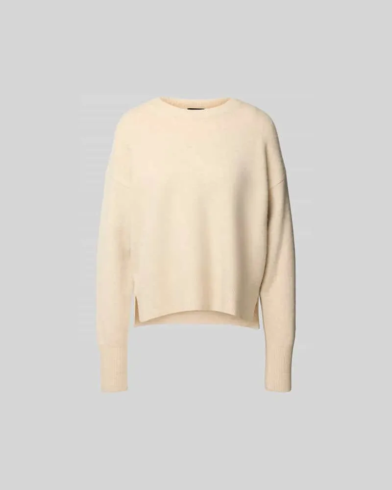 Joseph Kaschmirpullover mit Rundhalsausschnitt Dunkelblau
