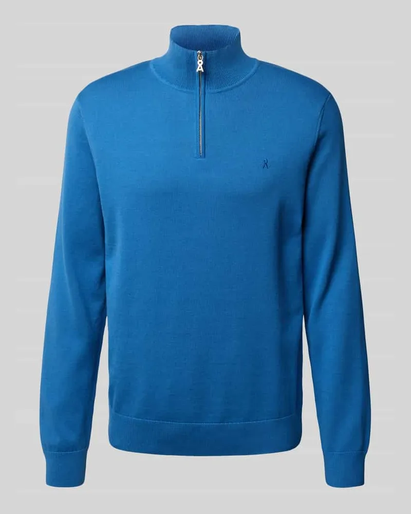 Armedangels Regular Fit Troyer aus reiner Baumwolle Modell 'FAABES Royal
