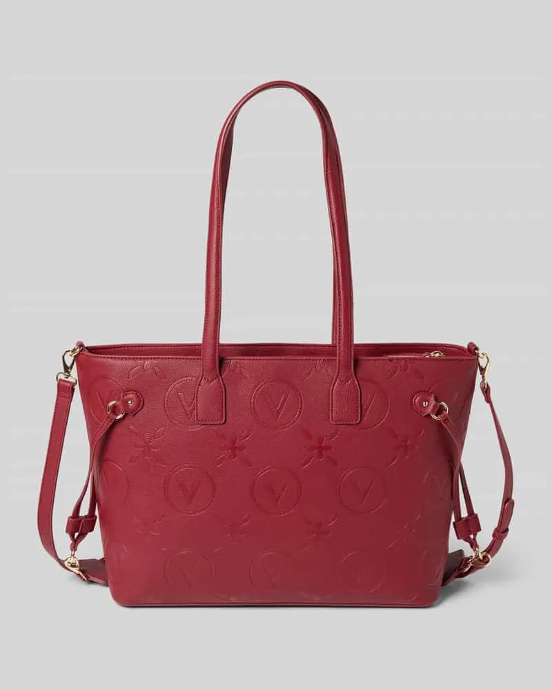 Valentino Bags Shopper mit Logo-Muster Modell 'SAMBA Rot
