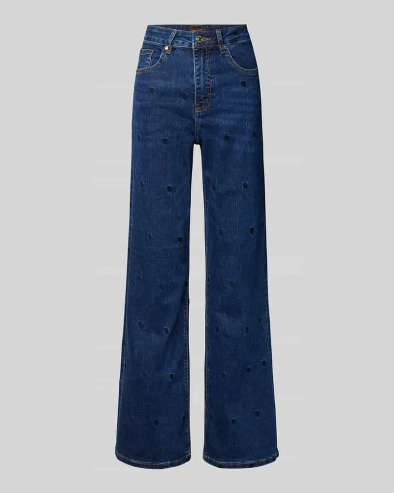 Miss Goodlife Straight Fit Jeans im 5-Pocket-Design Jeansblau