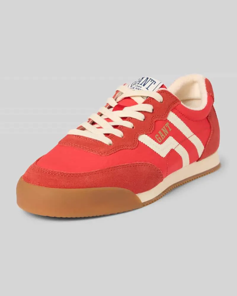 Gant Sneaker mit Label-Print Modell 'BAYLANA Rot