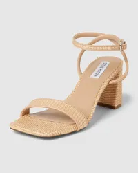 Steve Madden Sandalette mit Blockabsatz Modell 'LUXE Beige