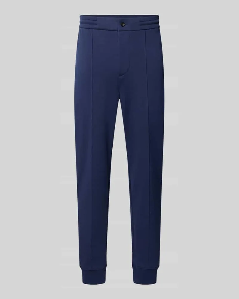 Ralph Lauren Loose Fit Sweathose mit Logo-Stitching Modell 'MESH FACE Marine