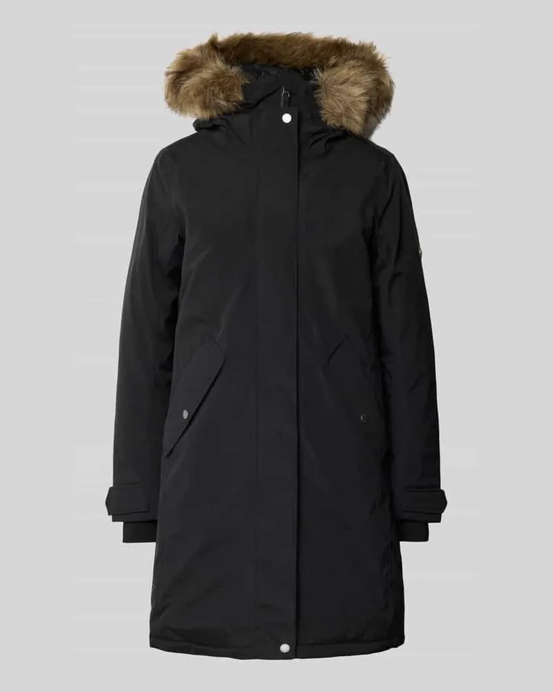 Didriksons 1913 Parka mit Pattentaschen Modell 'ERNA Black