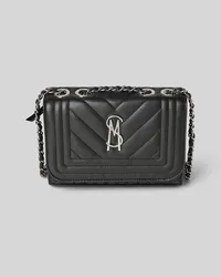 Steve Madden Handtasche mit Steppnähten und Label-Applikation Modell 'BCALA Black