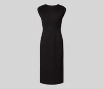 Knielanges Etuikleid aus Viskose-Mix Modell 'DETIRA