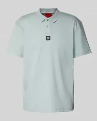 HUGO BOSS Regular Fit Poloshirt mit Label-Badge Modell 'Deabono Mint