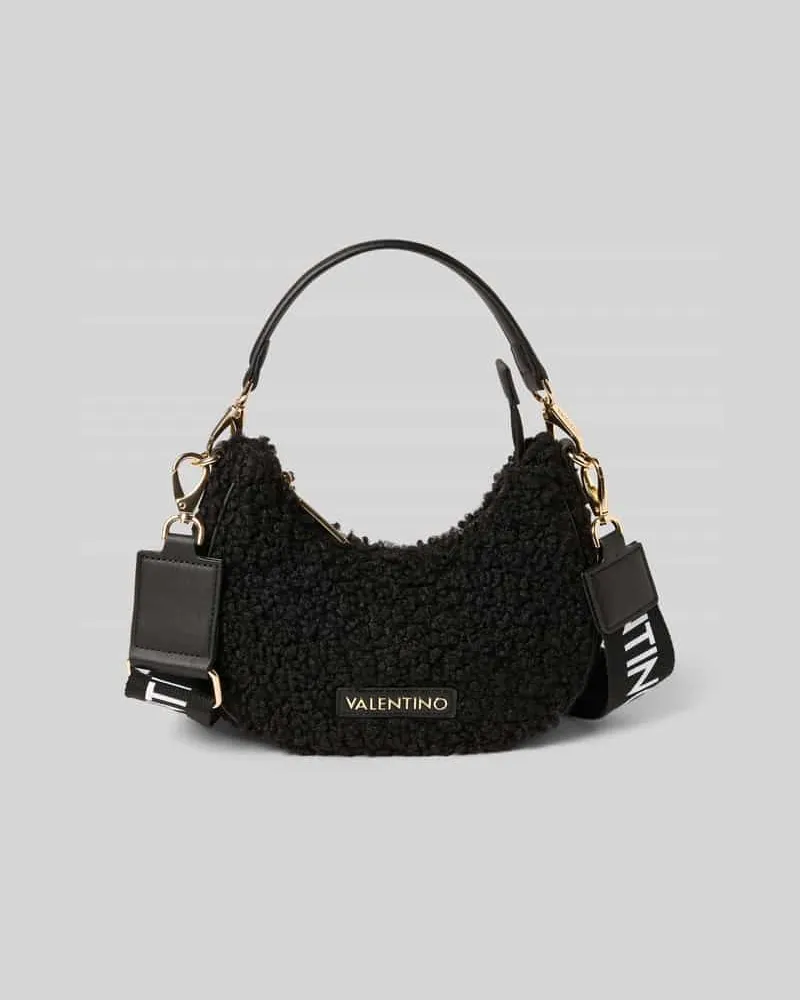 Valentino Bags Handtasche aus Teddyfell Black