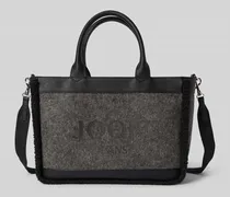 Shopper mit Logo-Print Modell 'Yvette