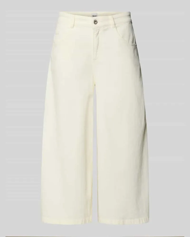Brax Loose Fit Jeans mit Eingrifftaschen Modell 'Melli Offwhite
