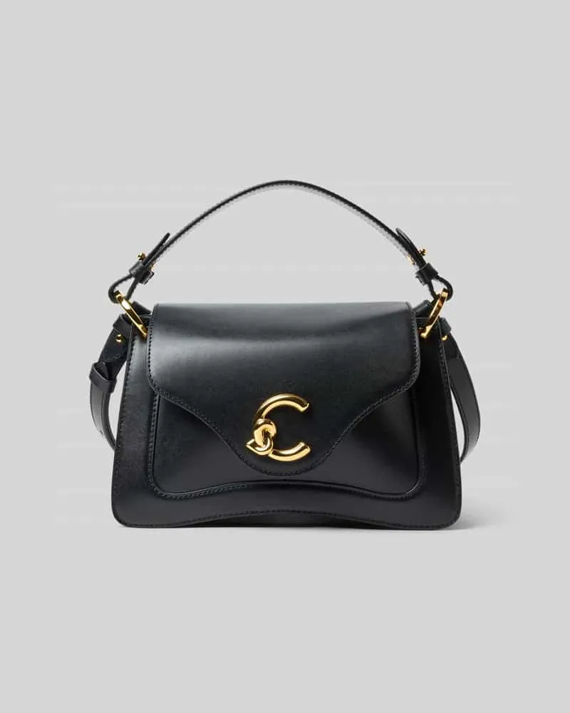 Coccinelle Handtasche mit Label-Detail Black