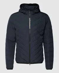 EA7 Steppjacke mit Zweiwege-Reißverschluss Marine