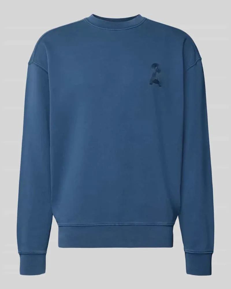 Armedangels Relaxed Fit Sweatshirt aus reiner Baumwolle Modell 'ICONIC Å GMT Marine