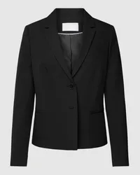 JAKE*S Blazer mit mit Viskose-Anteil und Paspeltaschen Black